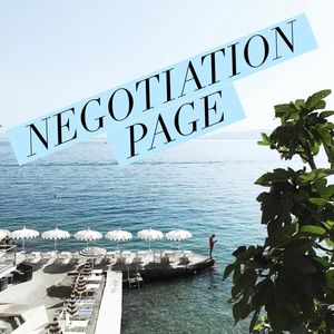 Negotiations Page